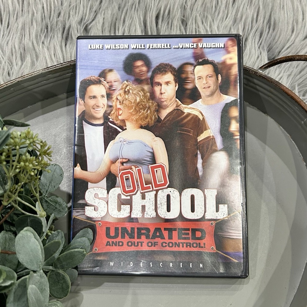 Old School (DVD, 2003, Widescreen Unrated Version) Will Ferrell